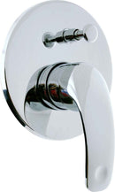 Mitigeur douche encastrable MISSISSIPI avec inverseur en laiton chromé