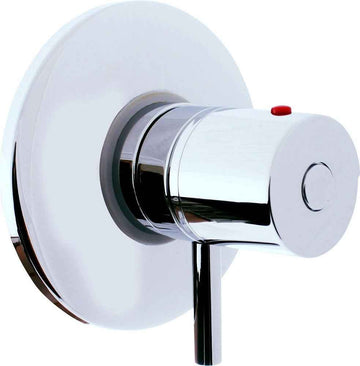 Mitigeur douche encastrable thermostatique en laiton chromé