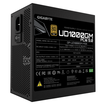 Gigabyte UD1000GM PG5 power supply unit 1000 W 20+4 pin ATX ATX Black - 0