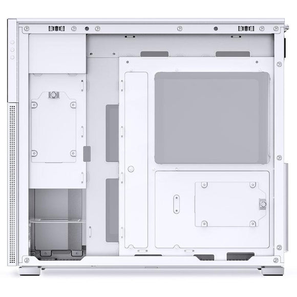 Jonsbo D41 Screen ATX Case, Tempered Glass - white