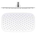 Colonne de douche murale thermostatique en laiton chromé avec douchette H. 111 cm