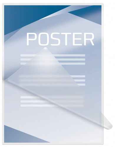 Pochette de plastification GBC A3 125 microns, transparente (100 pièces)