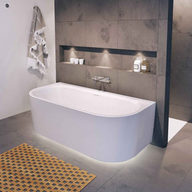 Baignoire acrylique RIHO DESIRE BACK2WALL 184x84 cm