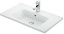Lavabo suspendu ETNA rectangulaire 75x45x16,5 cm en porcelaine-1