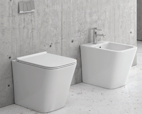 Bidet à poser NENY 57x40x36,5 cm en porcelaine