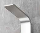 Colonne de douche hydromassante ELEA en acier inoxydable 165 cm