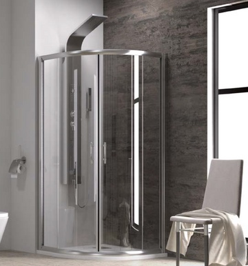 Parois de douche semi-circulaire FLORA 200 H. 190 cm