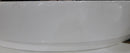 Baignoire d'angle avec tablier en acrylique lucite KONCHILI 125x90x33 cm-4