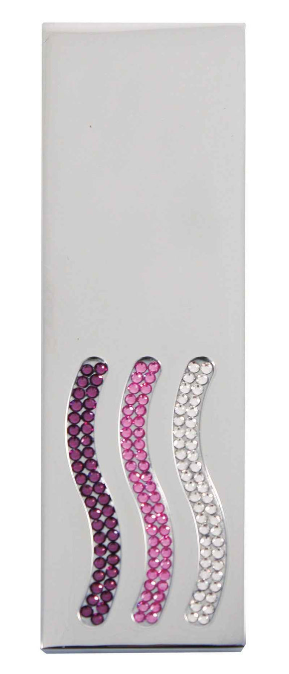 Mitigeur baignoire 4 trous avec cascade ROYAL orné de pierre