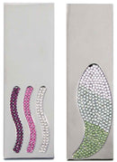 Mitigeur baignoire 4 trous avec cascade ROYAL orné de pierre