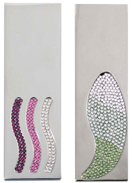 Mitigeur de douche encastrable avec douchette ROYAL orné de pierre