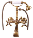 Mélangeur baignoire rétro CLASSIQUE avec douchette