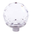 Mélangeur lavabo design BRILLANCE laiton doré et poignée en cristal