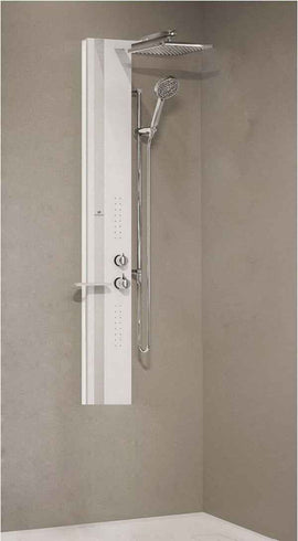 Colonne de douche hydromassante NOVELLINI LINE 2 blanc 150cm