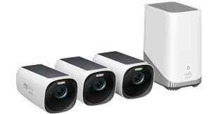 Sistem supraveghere 3+1 Anker "eufyCam 3 S330",4K Ultra HD,bullet,wireless,16GB extensibil cu HDD,int si ext,IR 8m,audio bidirectional,energie solara, "T88723W1" (timbru verde 2.4 lei)-194644111724