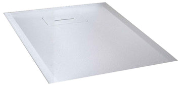 Receveur de douche recoupable NOVELLINI NOVOSOLID blanc 80x80 cm