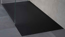 Receveur de douche recoupable NOVELLINI NOVOSOLID noir 120x70 cm
