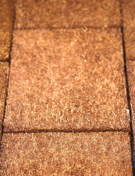 Plaque en Xaxim 25 x 20 x 1,5 cm