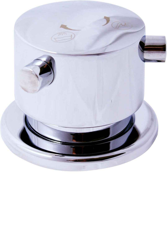 Mitigeur baignoire en chrome ou doré (or) thermostatique 4 trous