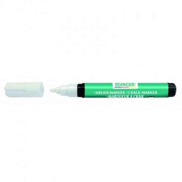 Marqueur à craie STANGER 3-5 mm, blanc, 1 pièce 620000-1