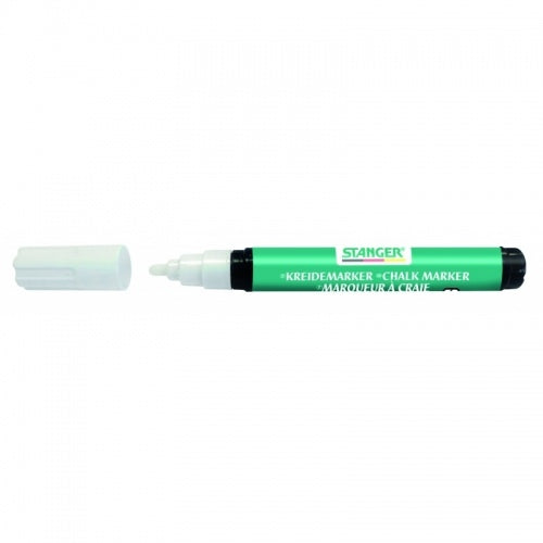 STANGER chalk MARKER 3-5mm, white, 1 pcs. 620000-1