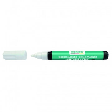 STANGER chalk MARKER 3-5mm, white, 1 pcs. 620000-1