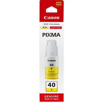 Canon GI-40 Y (3402C001) Ink Refill Bottle, Yellow