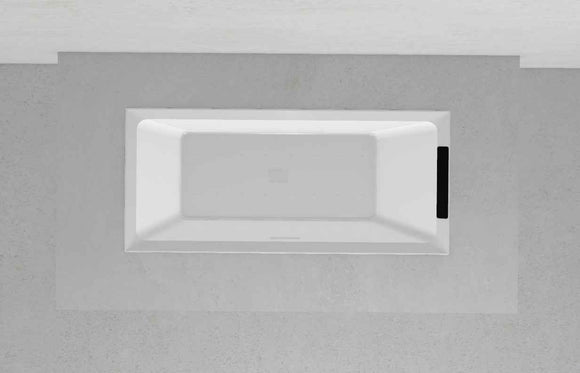 Baignoire rectangulaire NOVELLINI DIVINA avec appui-tête 170x70 cm