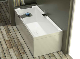 Baignoire rectangulaire NOVELLINI DIVINA avec appui-tête 190x90 cm