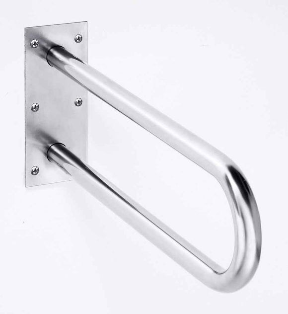 Barre d'appui en forme U HELP en acier inoxydable