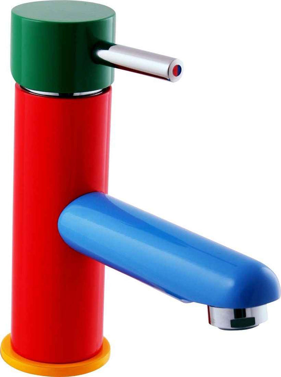 Mitigeur lavabo tricolore pour enfant SEINA sans siphon