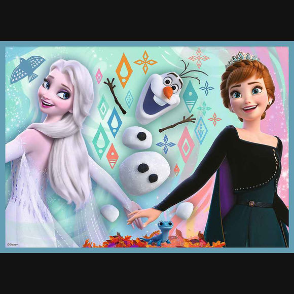 Ensemble de puzzle 4 en 1 TREFL FROZEN