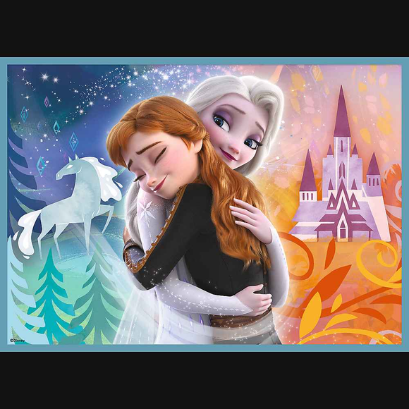 Ensemble de puzzle 4 en 1 TREFL FROZEN