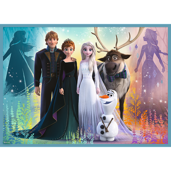 Ensemble de puzzle 4 en 1 TREFL FROZEN
