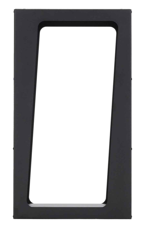 Range bûches CASA en acier noir 51,5 x23,5 x90,5 cm