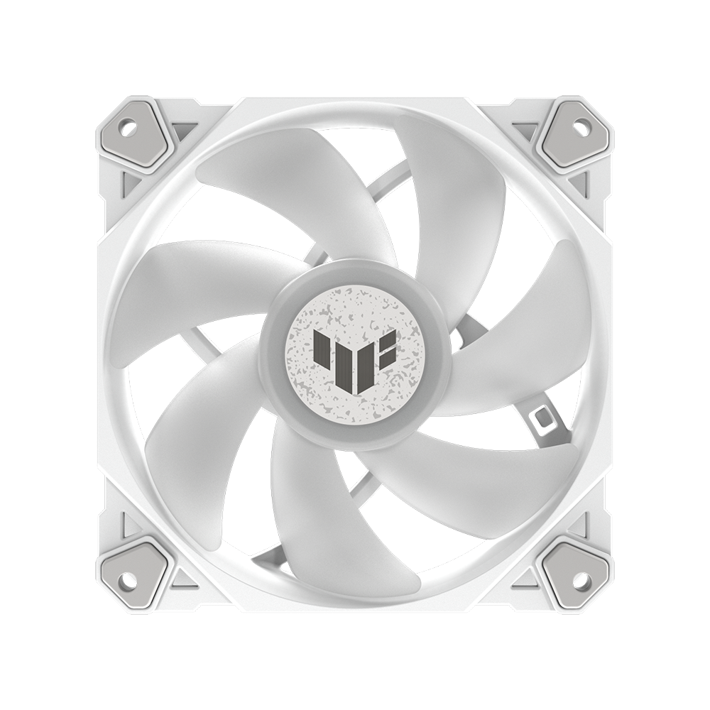 Asus tuf gaming tf120 argb white edition boîtier d'ordinateur refroidisseur d'air 12 cm 1 pièces