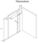 Séchoir corporel pour douche/baignoire VALIRYO®
