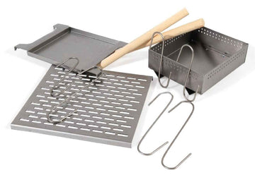 Fumoir de jardin BERLIN 110 cm avec accessoires