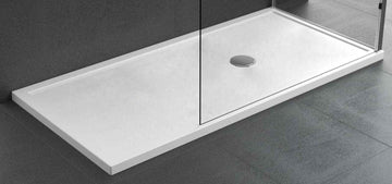 Receveur de douche plat NOVELLINI OLYMPIC PLUS 140x90 cm avec bonde H 4,5cm