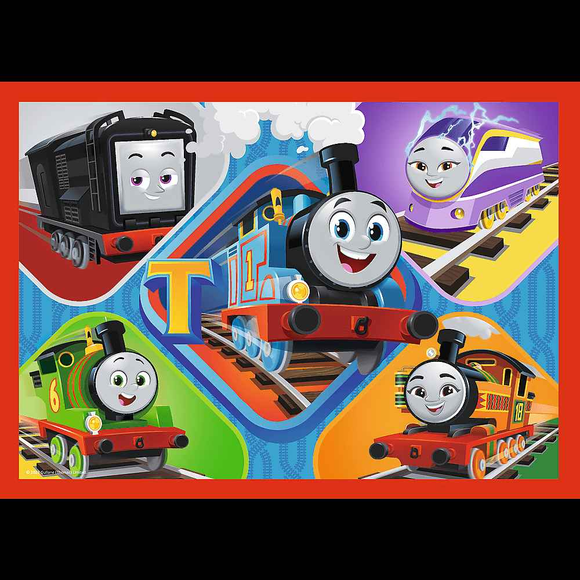 TREFL THOMAS & FRIENDS Puzzle 4 en 1 Thomas