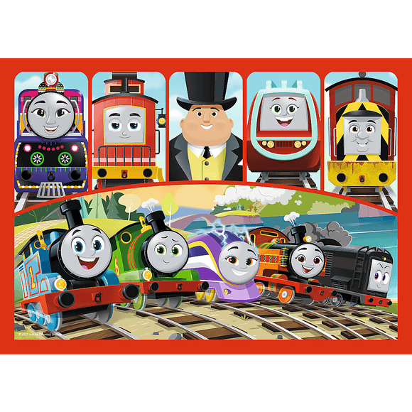 TREFL THOMAS & FRIENDS Puzzle 4 en 1 Thomas