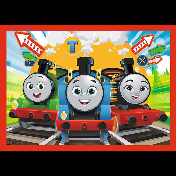 TREFL THOMAS & FRIENDS Puzzle 4 en 1 Thomas