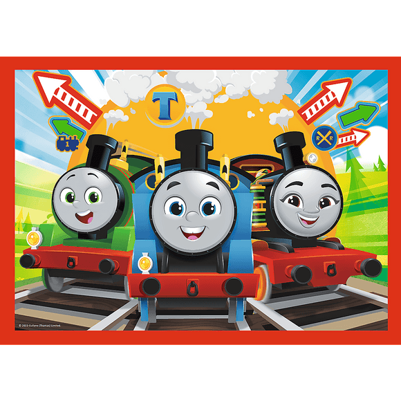 TREFL THOMAS & FRIENDS Puzzle 4 en 1 Thomas