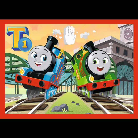 TREFL THOMAS & FRIENDS Puzzle 4 en 1 Thomas