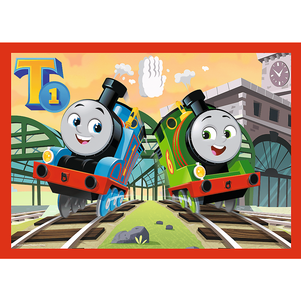 TREFL THOMAS & FRIENDS Puzzle 4 en 1 Thomas
