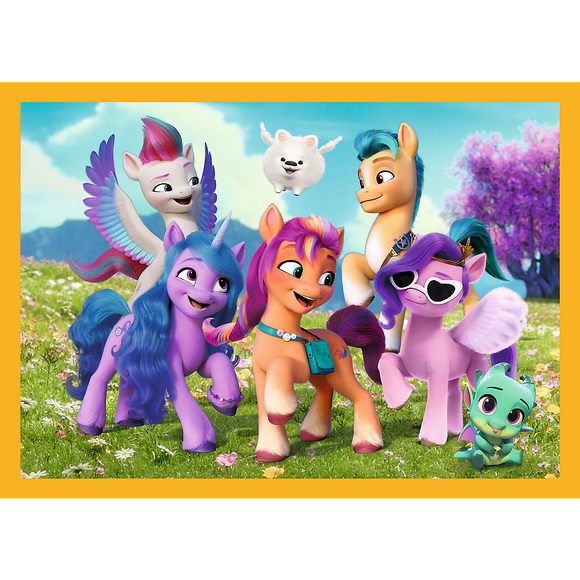 Trefl my little pony puzzle 4 en 1