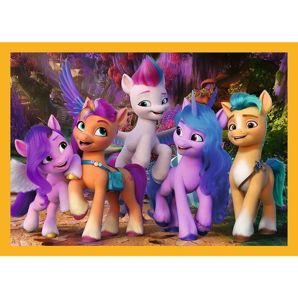 Trefl my little pony puzzle 4 en 1