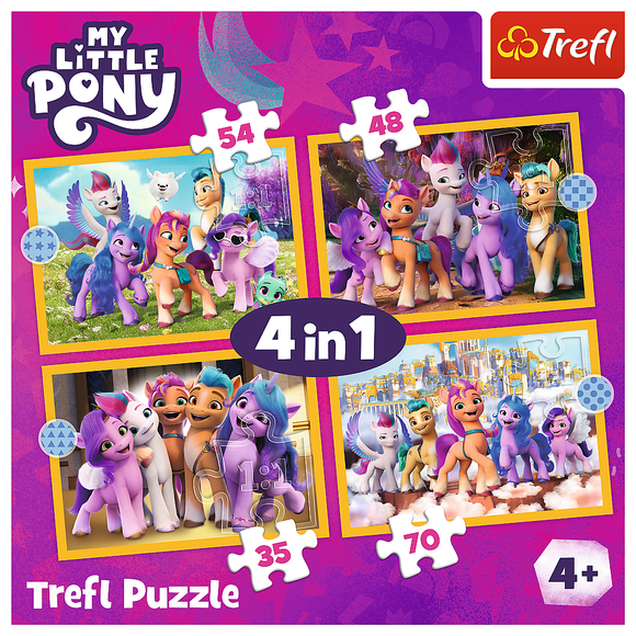 TREFL MY LITTLE PONY Puzzle 4 en 1