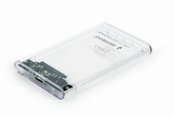 Gembird HDD/SSD enclosure 2.5 SATA USB 3.0 Transparent