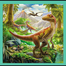 Puzzle TREFL Dinosaures 3 en 1